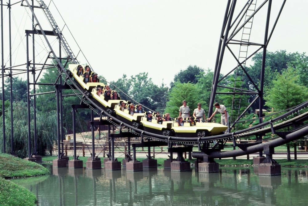 Kings Island Vintage Photos 19731992 Kings Island History Kings