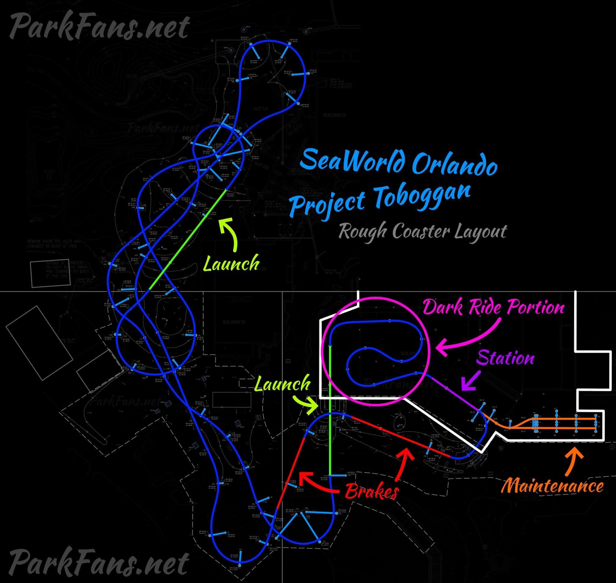 expedition everest track layout