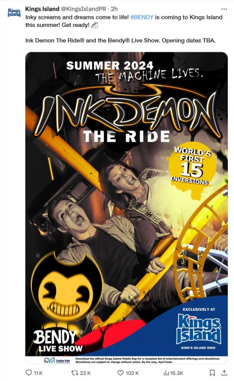 April Fools at KI with Bendy.webp