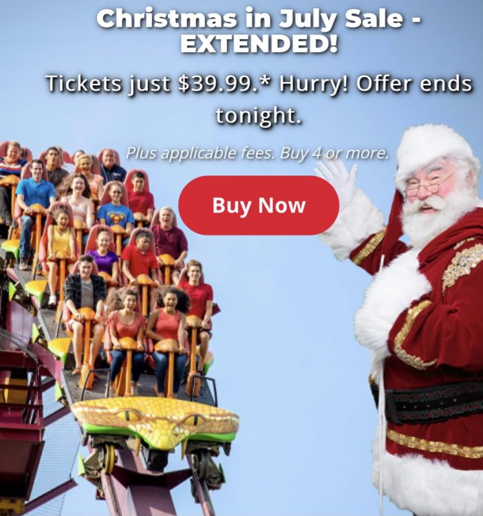 Christmas in July ad Kings Island Kings Island Central Forums