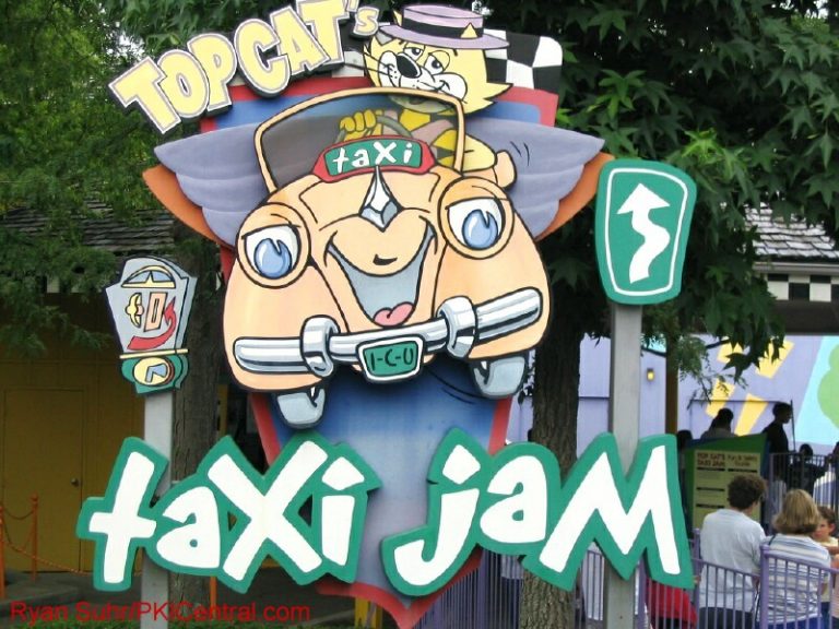 Top Cat's Taxi Jam's Sign