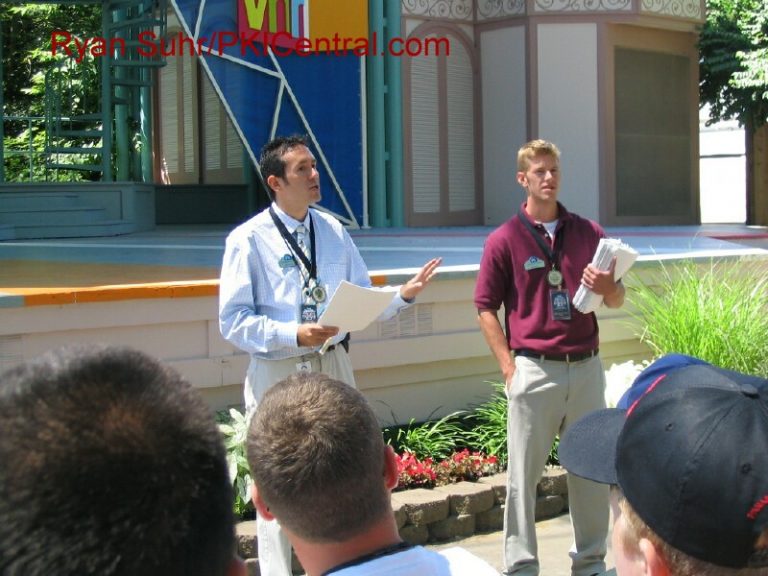 Jeff Siebert and Steve Boehmker Telling Us the Rules of the Scavanger Hunt