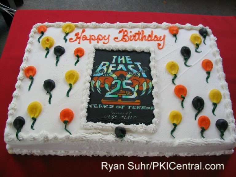 Beast 25th Birthday Cake!