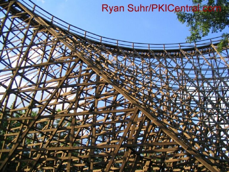 The Beast entering its 540 helix