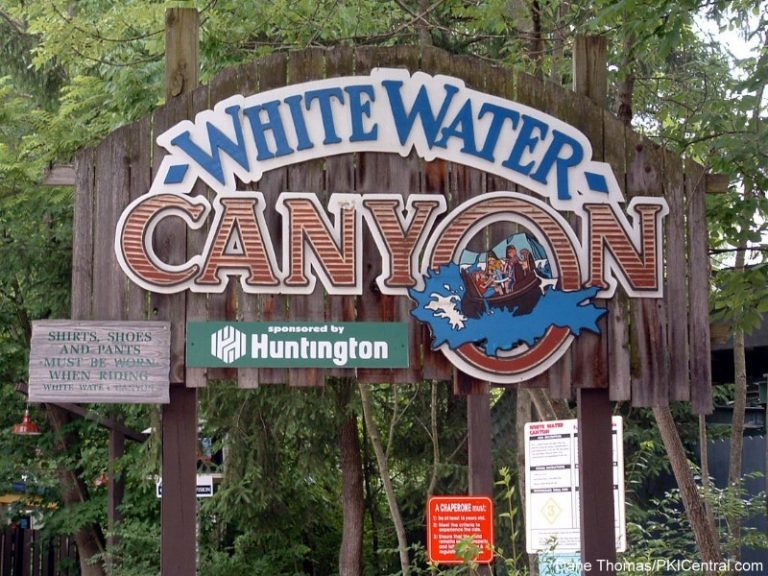 White Water Canyon Sign