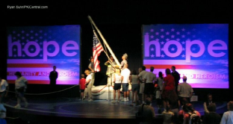 Madame Tussads Trube to the Heros of 9-11
