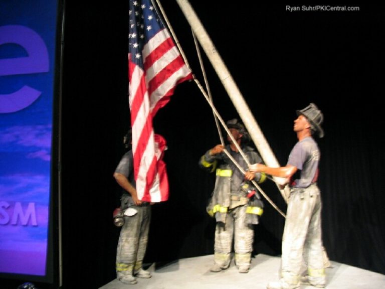 Madame Tussads Trube to the Heros of 9-11