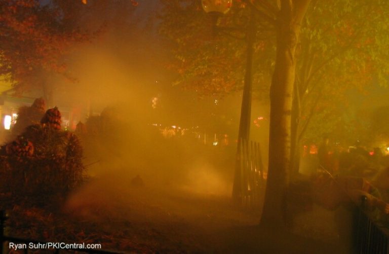 PKI went all out with the fog this year.