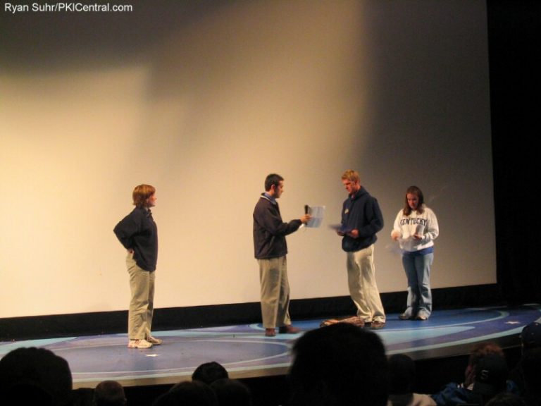 PKI's stellar marketing crew hosts the awards ceremony at Fall Freak Out