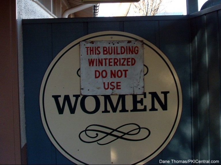 Old School Winterised Sign