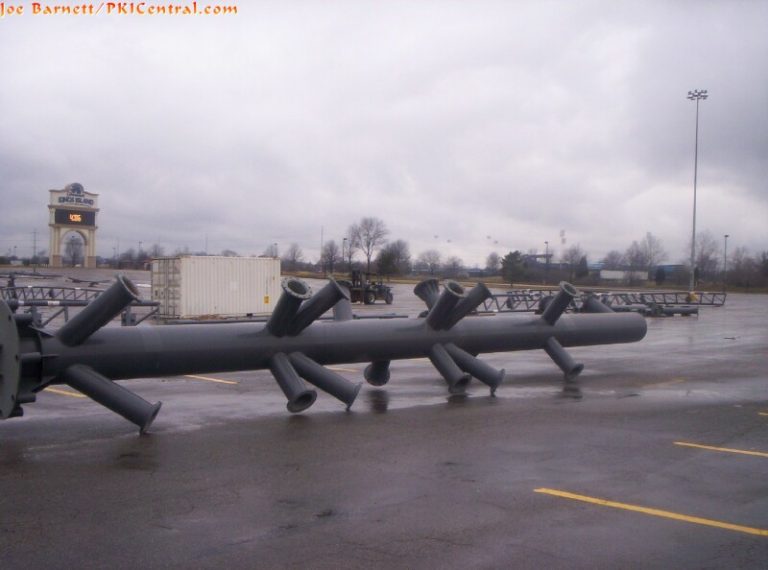 Italian Job Stunt Track Construction