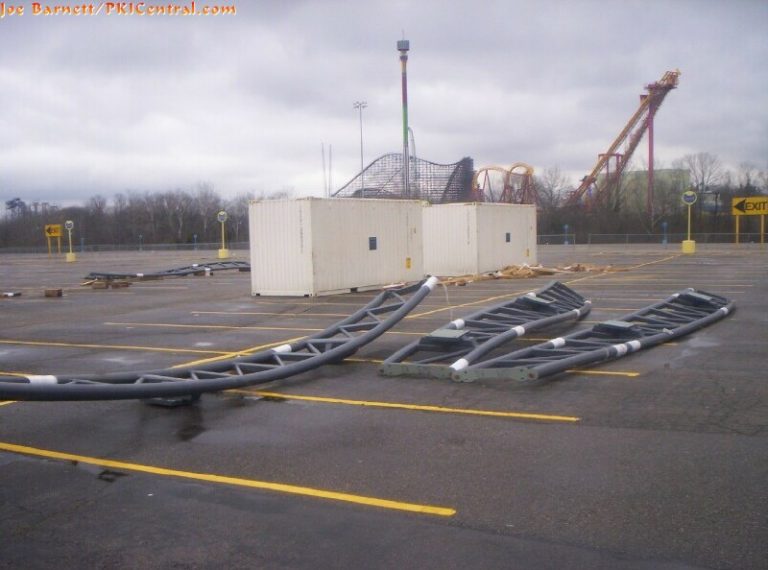Italian Job Stunt Track Construction
