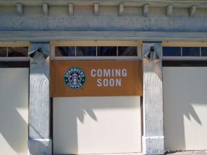 Future home of Starbucks