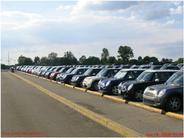 Mini Cooper Parking Only!