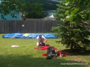 2005 Nights Of Fire - Skydivers landing pad