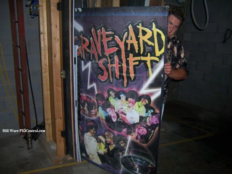Scott shows us an old Graveyard Shift poster.