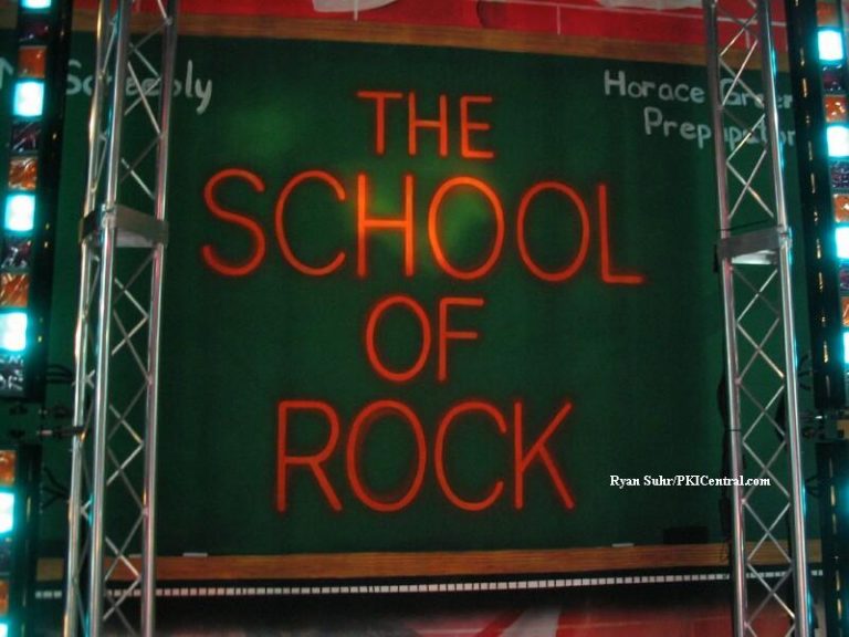 School of Rock Props