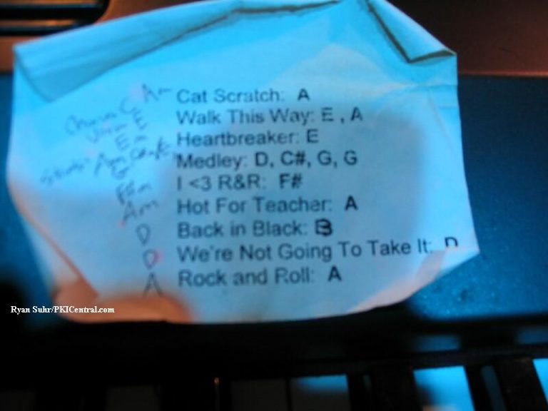 School of Rock Cheat Sheet