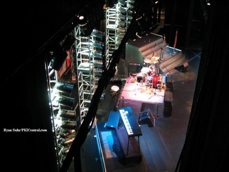 School of Rock set from upstairs