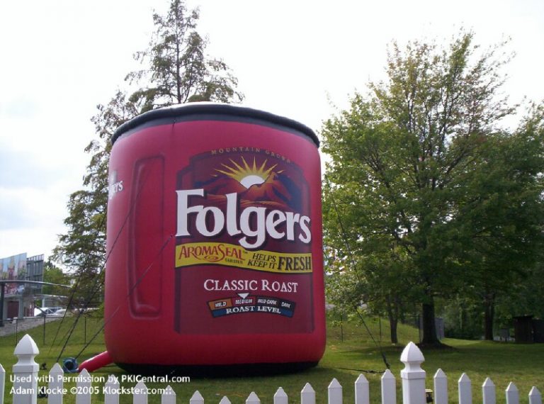 The best part of waking up is Folgers in your park.