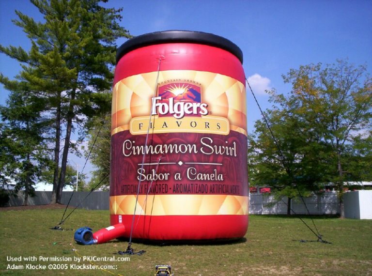 Folgers can stomping on the Flying Eagles' grave.