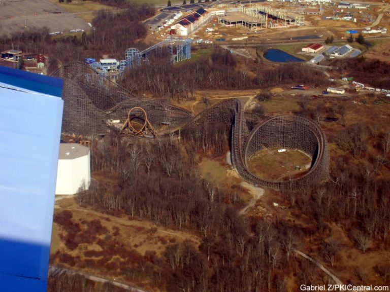 Aerial view of Son of Beast