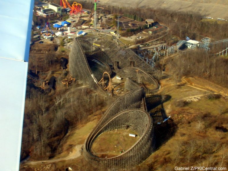 Aerial view of Son of Beast
