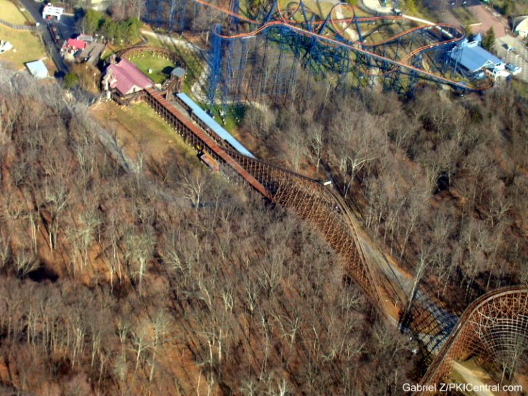 Aerial view of The Beast