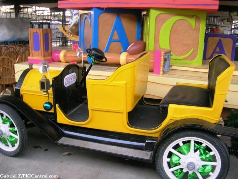 Antique cars in storage