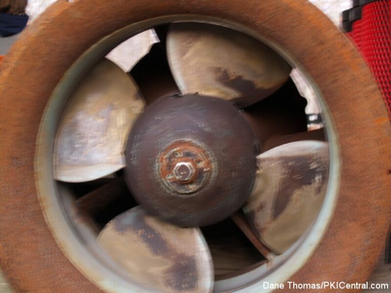 The turbine for White Water Canyon