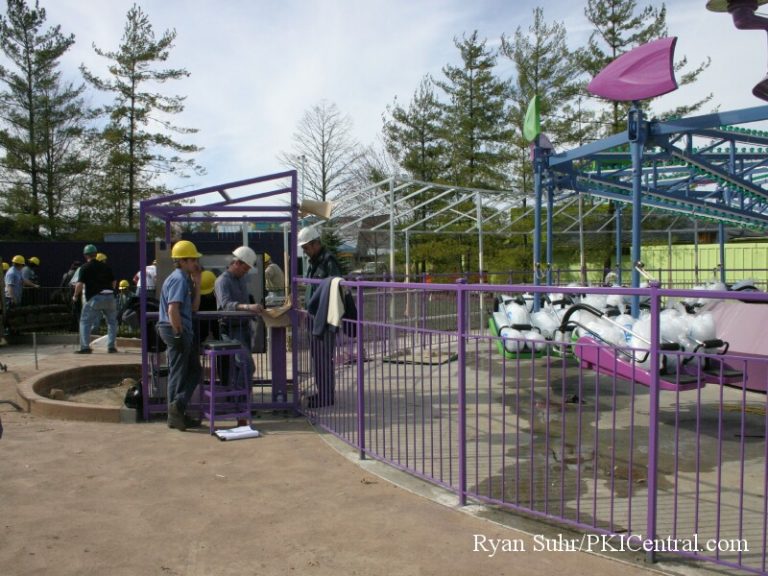 Danny Phantom's Flyers being tested with ice for weight.