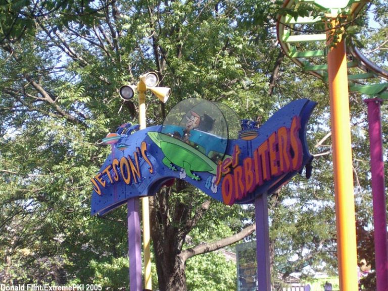 Jetson's Jet Orbiters Sign