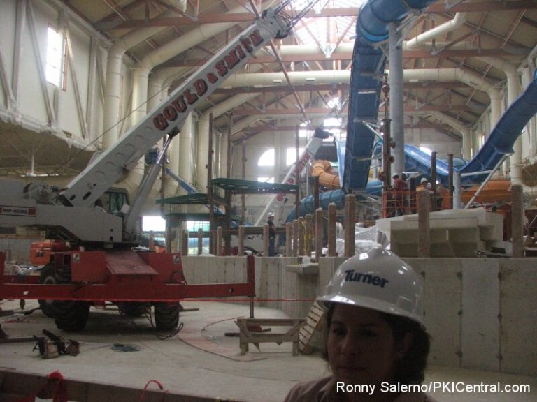 Waterpark Construction.
