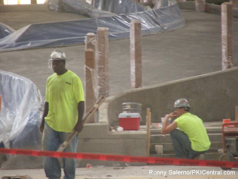 Waterpark Construction.