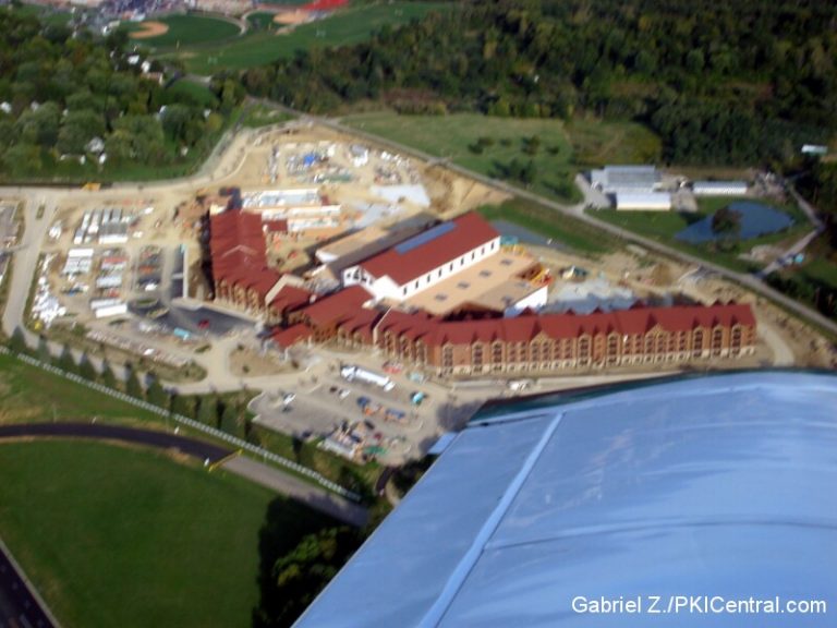 Aerials of Kings Island and Great Wolf Lodge