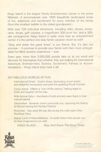 1979 Kings Island Park Guide — photo 4 of 28