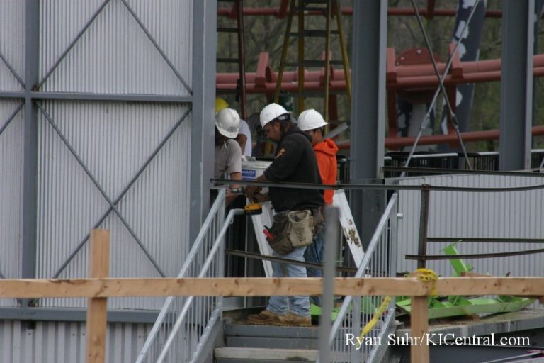 Workers in the Firehawk Station