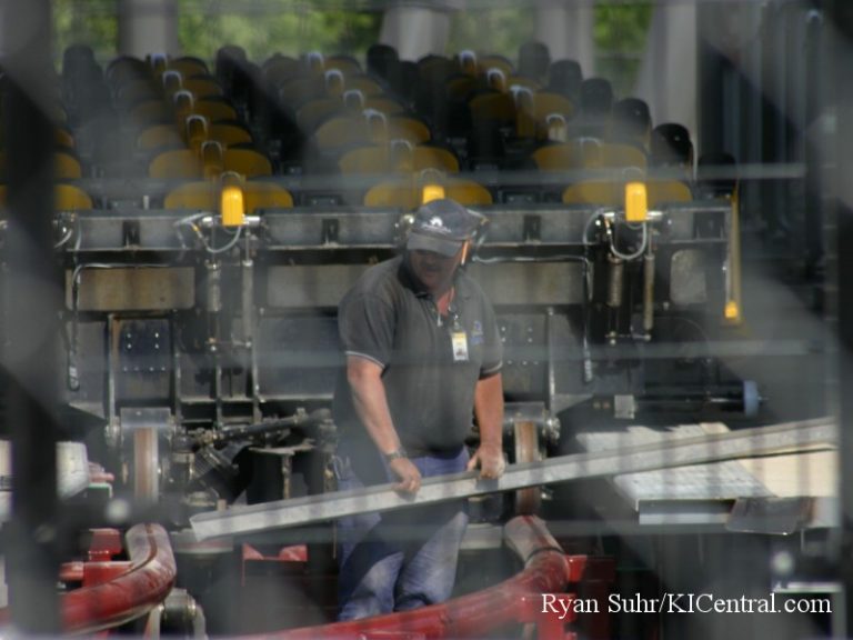 Firehawk Final Touches (Through Fence)