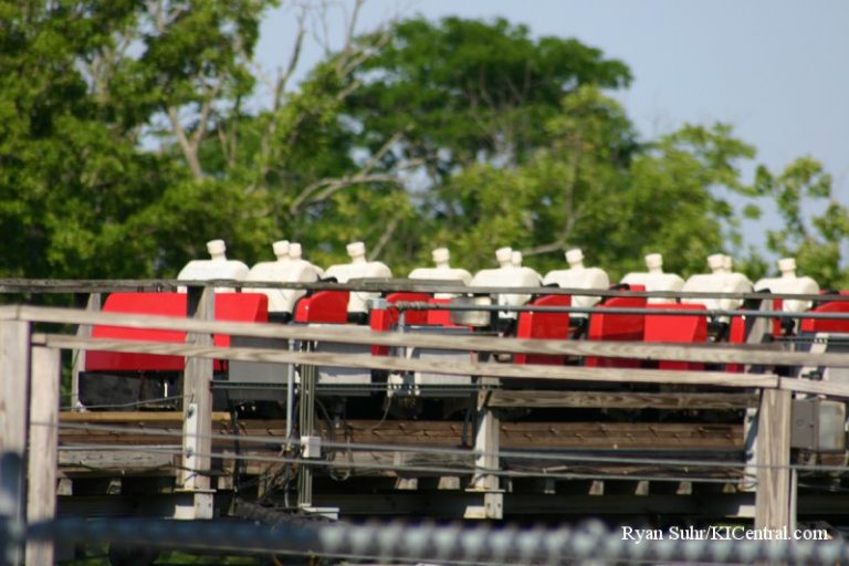 New Son of Beast trains loaded with water dummies.