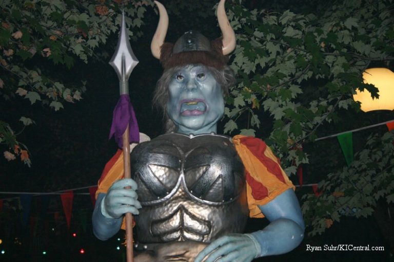 Helga Bovine of the old Phantom Theatre Characters in Coney Maul