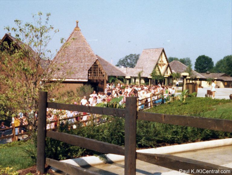 Near Opening Day Crowds