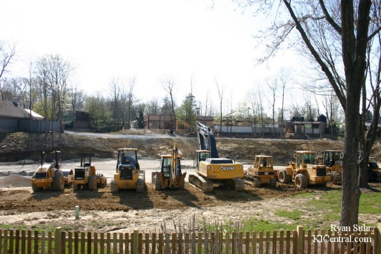 Mystery Construction at Swan Lake