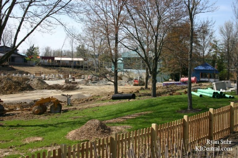Mystery Construction at Swan Lake