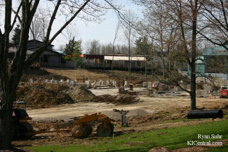 Mystery Construction at Swan Lake