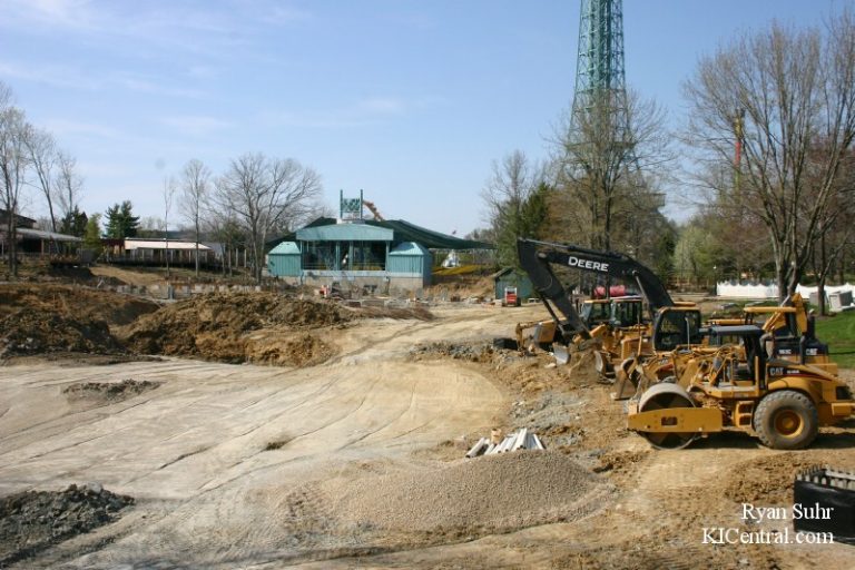Mystery Construction at Swan Lake