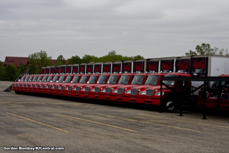 Coke Zero Trucks.
