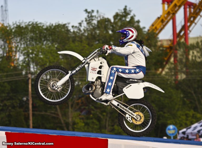 Pre-jump Wheelies.