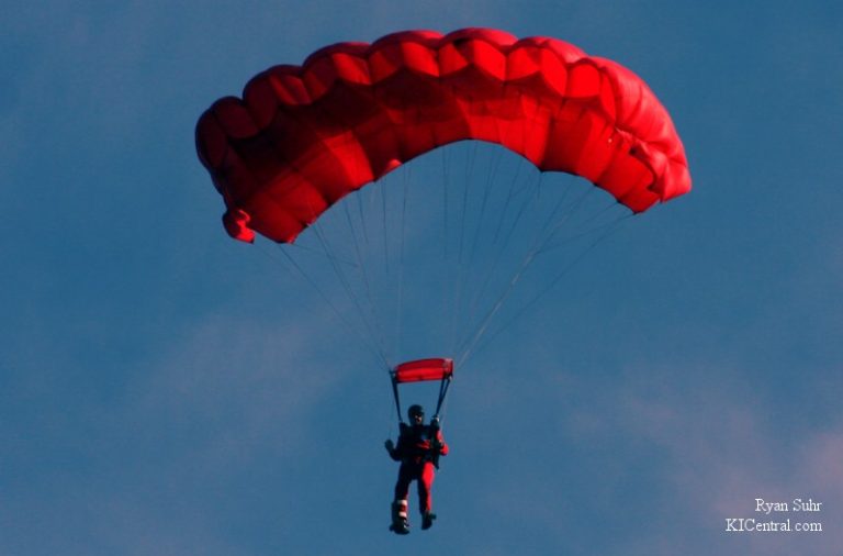 Sky Jumpers before the Knievel Jump
