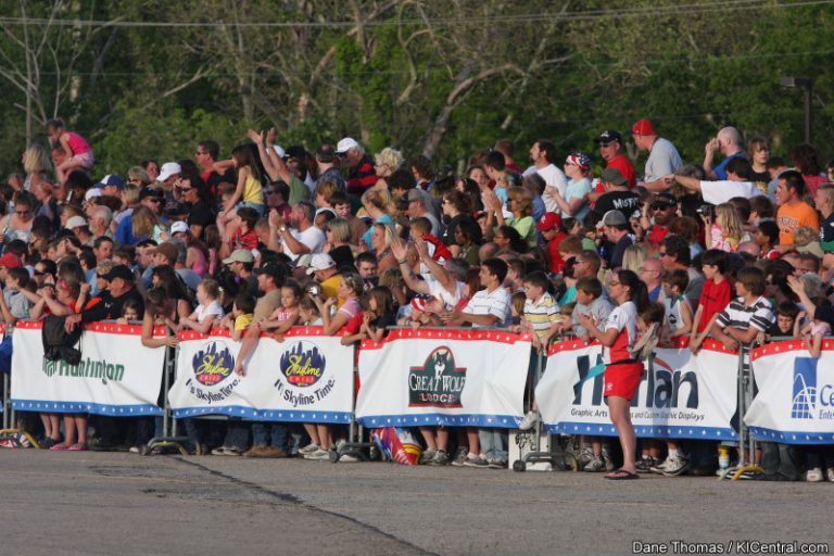 Fans Celebrate the Jump