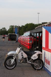 Bikes on Display after Jump